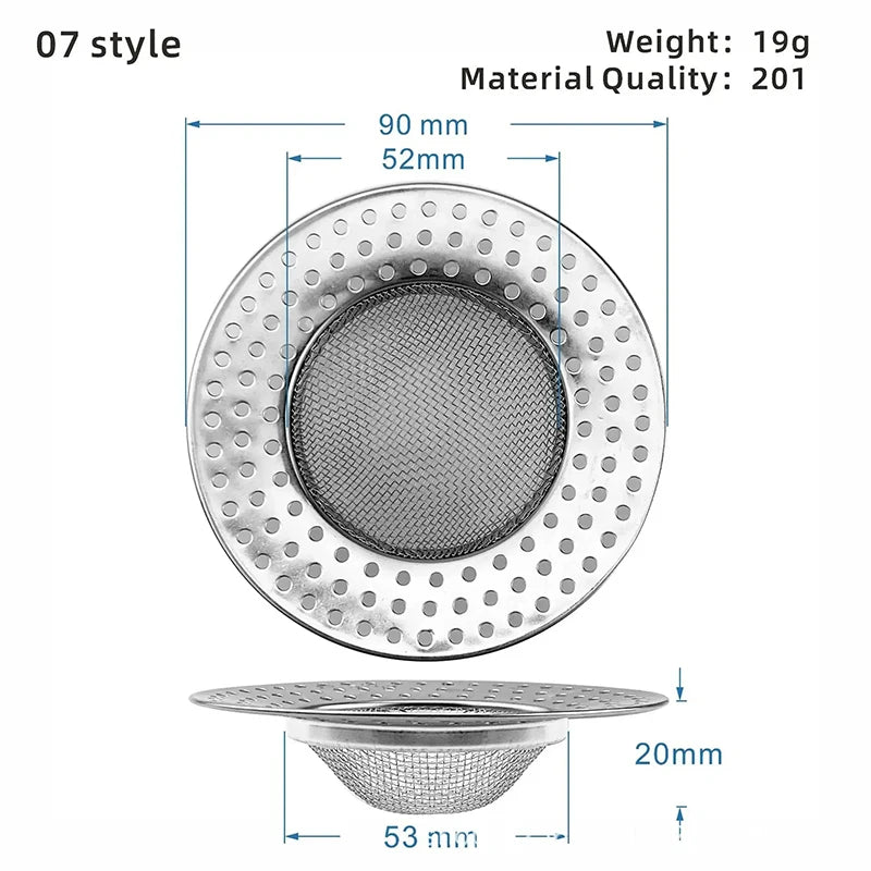 Stainless Steel Kitchen Sink Filter