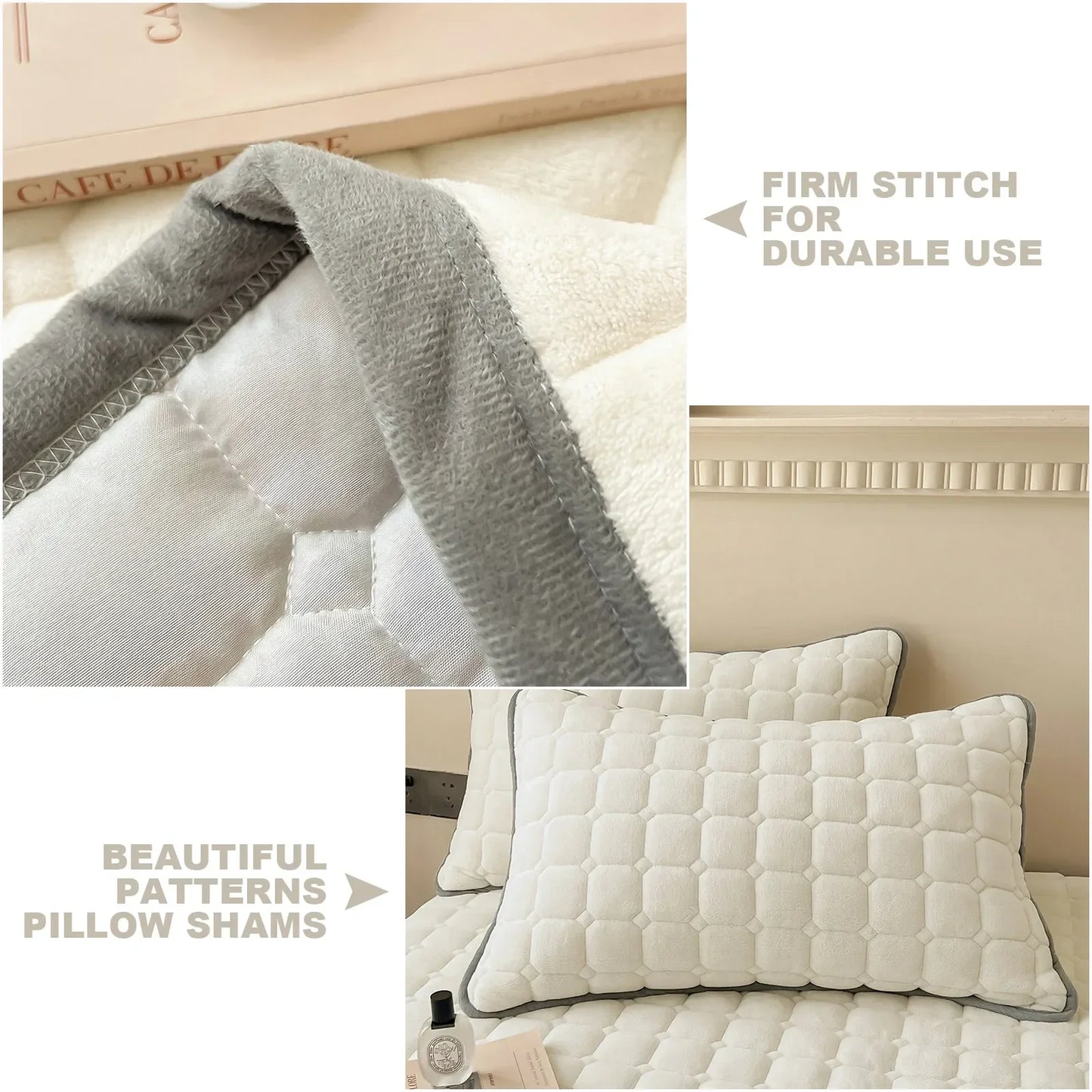 Luxury Velvet Quilt Set