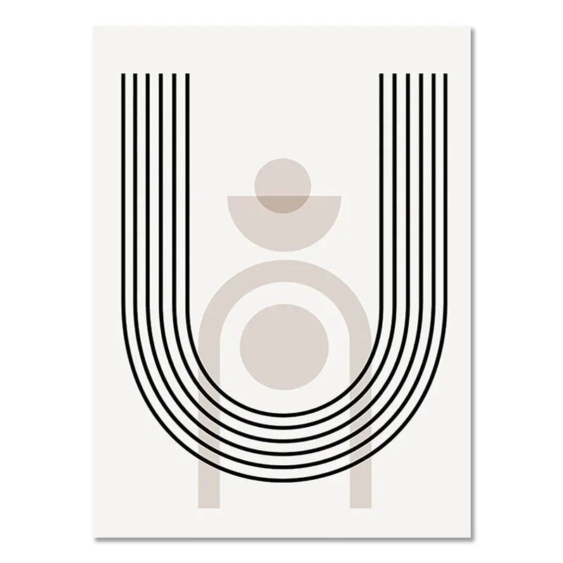 Abstract Bohemian Wall Art Poster