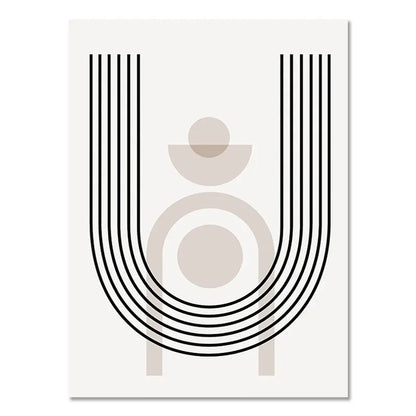 Abstract Bohemian Wall Art Poster