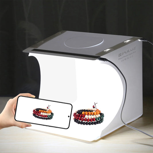 Portable Main Studio Box With 6 Colors Backdrops