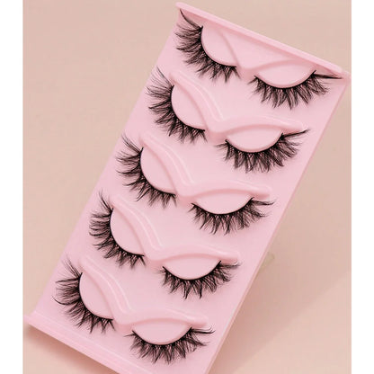 5 Pairs Cat Eye Lashes