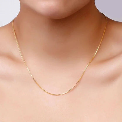 14k Original Gold Color Necklace Chain