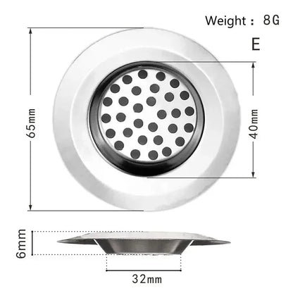 Stainless Steel Kitchen Sink Filter