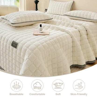 Luxury Velvet Quilt Set