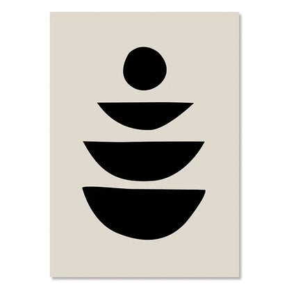 Abstract Bohemian Wall Art Poster