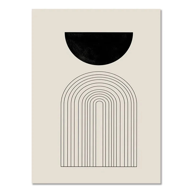 Abstract Bohemian Wall Art Poster