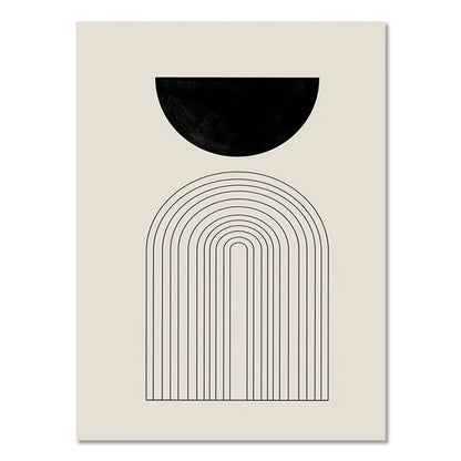 Abstract Bohemian Wall Art Poster