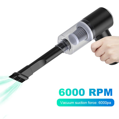 6000Pa High Power Cordless Handheld Vacuum Cleaner