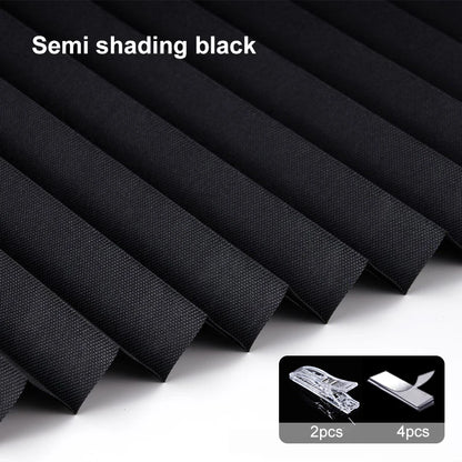 Self-Adhesive Pleated Blind High Shading Curtain