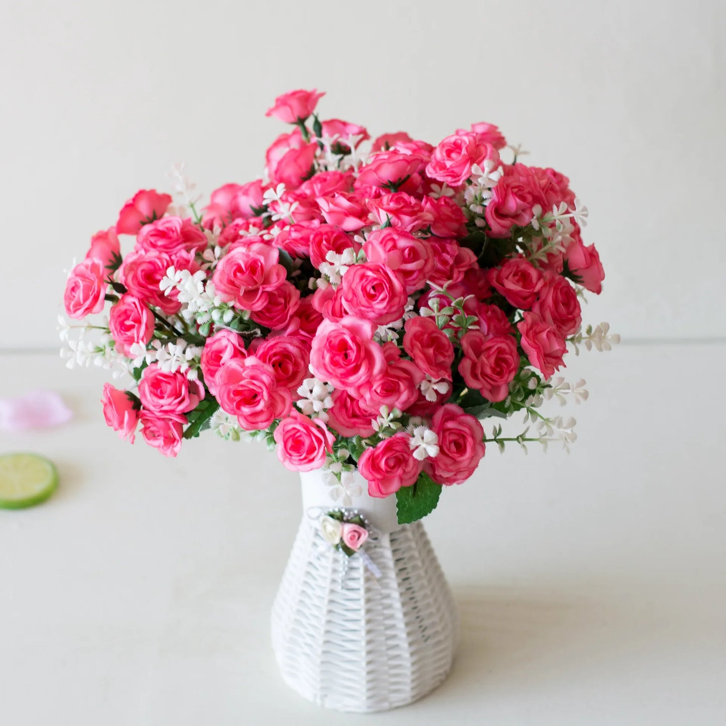 Artificial Mini Roses Flower Bouquet