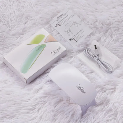 Portable 6W Mini Nail Dryer Machine With USB Cable
