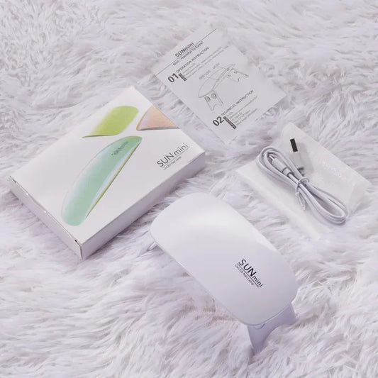 Portable 6W Mini Nail Dryer Machine With USB Cable