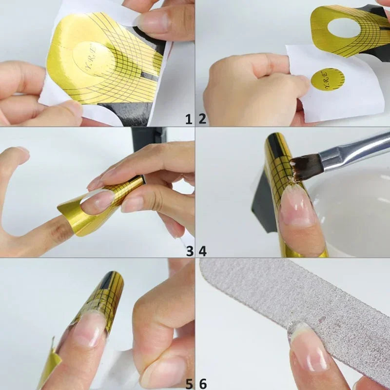 French Nail Form Tips