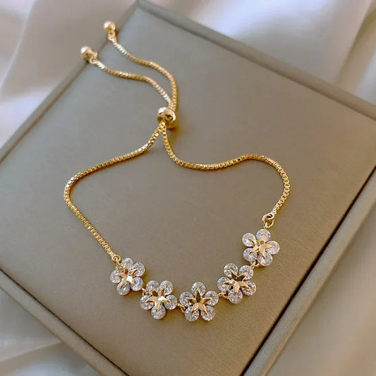 Letter Star Simple Vintage Pendant Bracelet