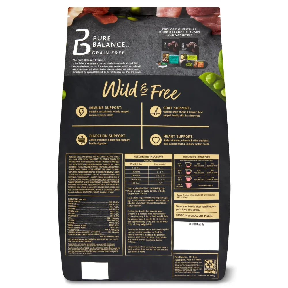Beef & Wild Boar Recipe Dry Dog Food