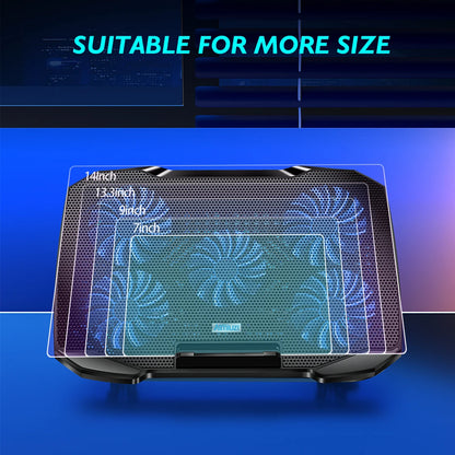 Laptop Cooling Pad With Phone Holder