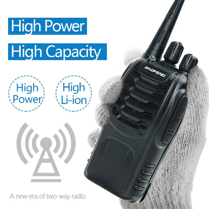 Dual Band Portable Long Range Walkie Talkie