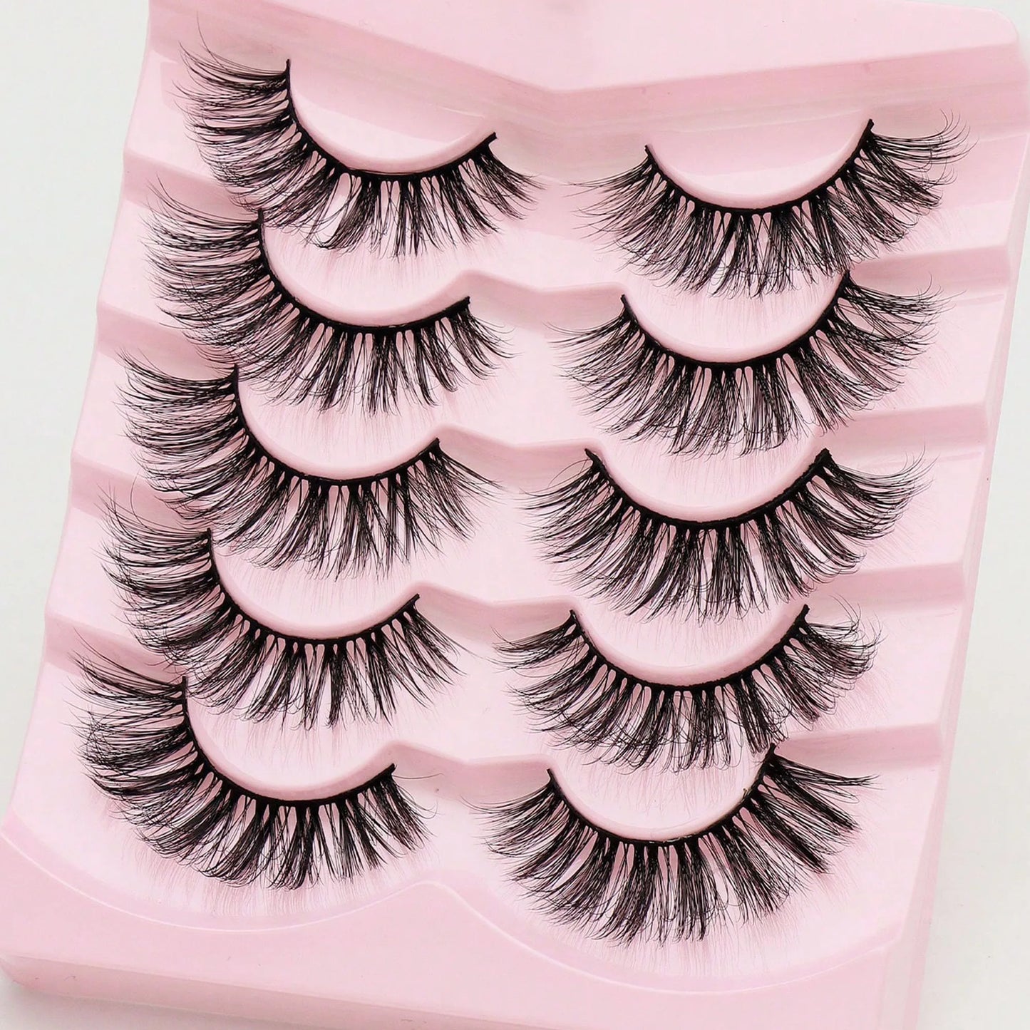 5 Pairs Cat Eye Lashes