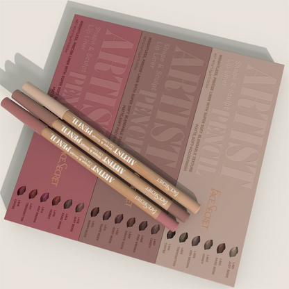 Face Secret Artist Shape Sculpt Lip Liner Pencil Set