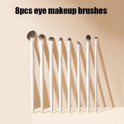 Natural Eye Makeup Brushes Set