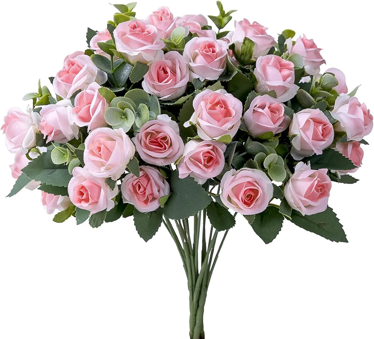 10 Heads Artificial Silk Rose Flower