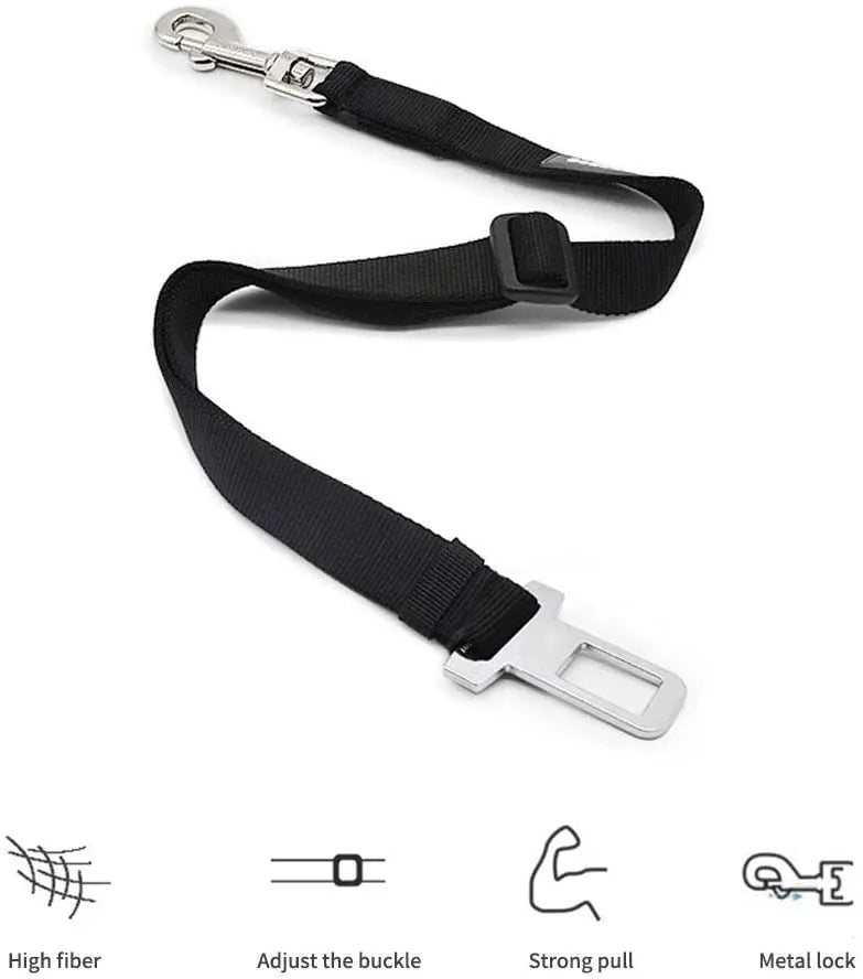 Adjustable Lead Clip Safety Seat Belt