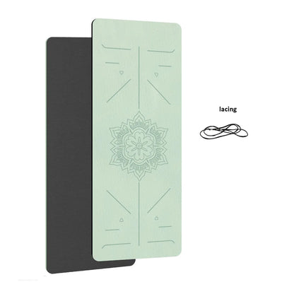 Non-slip TPE Yoga Mat With Guide Line