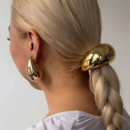 Metal Irregular Double-layer Hair Bands