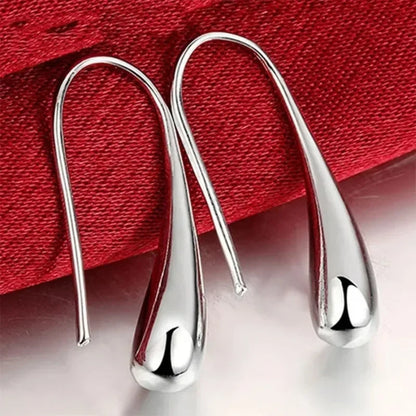 Sterling Silver Needle Earring Ring Bracelet Set