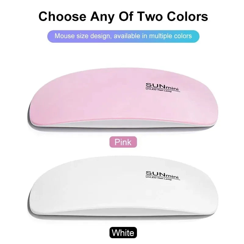 Portable 6W Mini Nail Dryer Machine With USB Cable