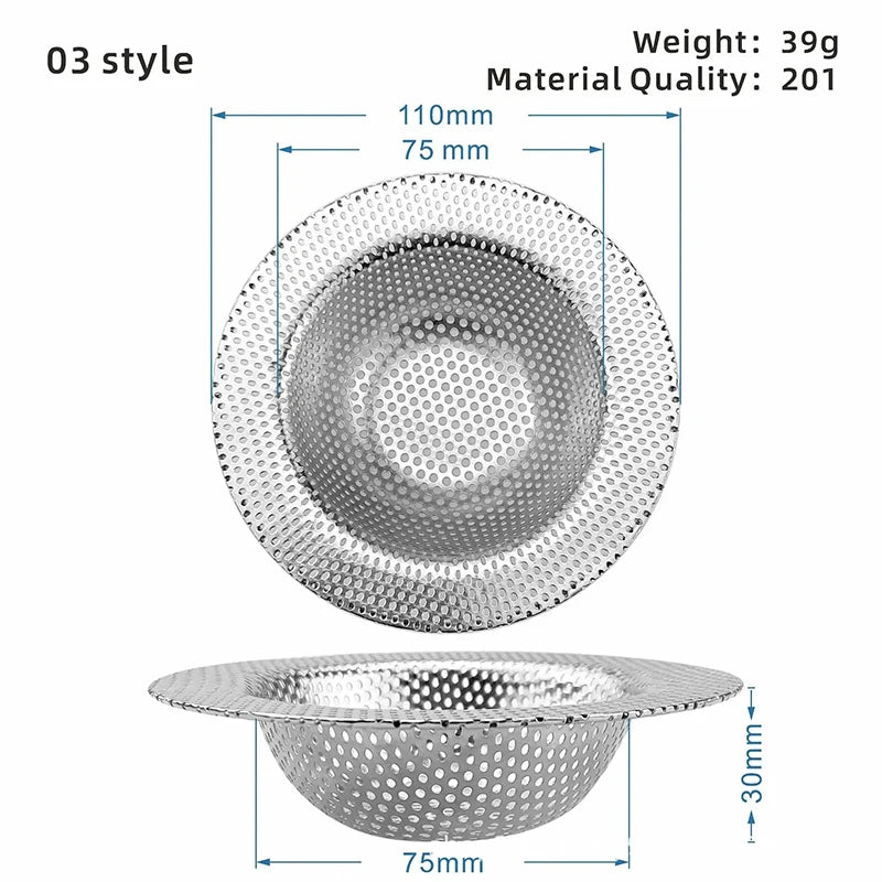 Stainless Steel Kitchen Sink Filter