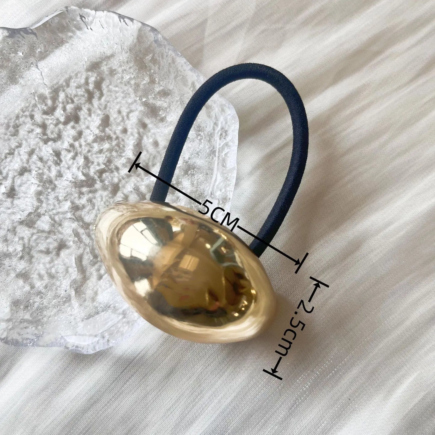 Metal Irregular Double-layer Hair Bands