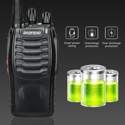 Dual Band Portable Long Range Walkie Talkie