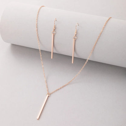 Elegant Gold Stick Jewelry Sets