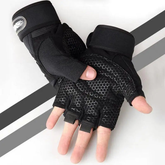 Non-slip Breathable Half Finger Gloves