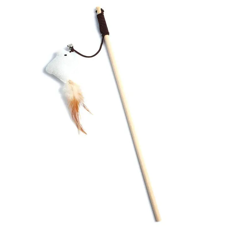 Pet Teaser Feather Toys