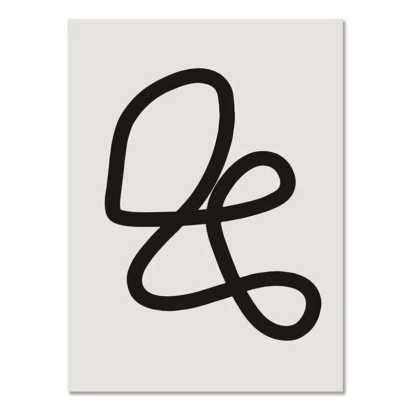 Abstract Bohemian Wall Art Poster