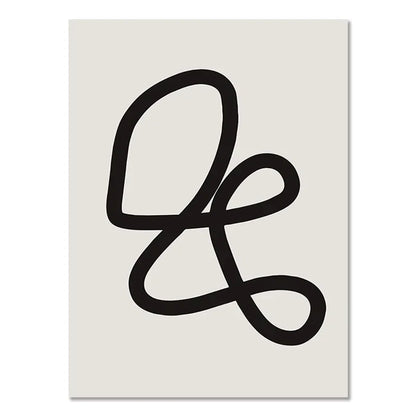 Abstract Bohemian Wall Art Poster