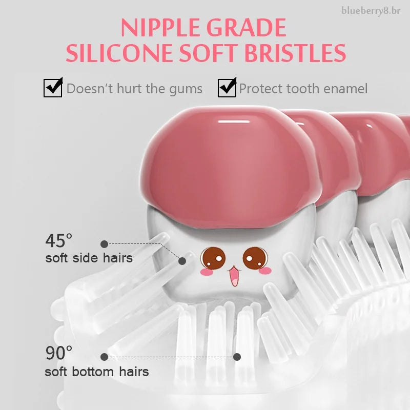 Children's U-shaped Bristle Brush