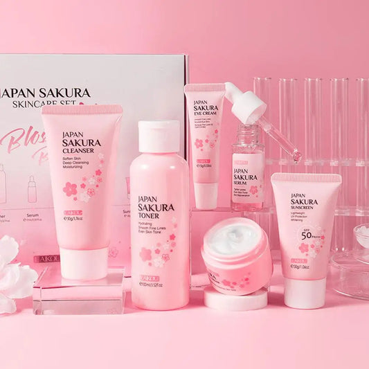6pcs/Set Sakura Skin Care Sets