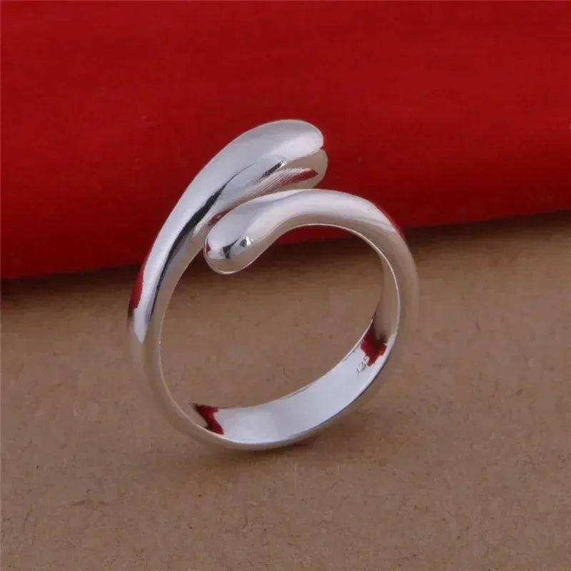 Sterling Silver Needle Earring Ring Bracelet Set