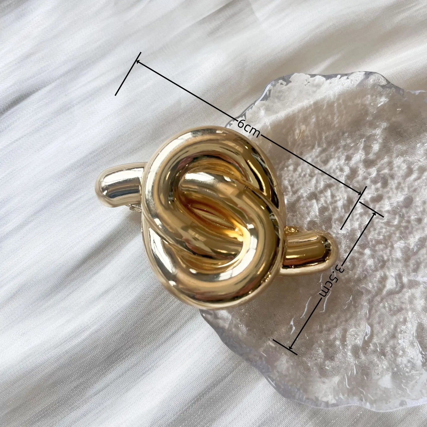 Metal Irregular Double-layer Hair Bands