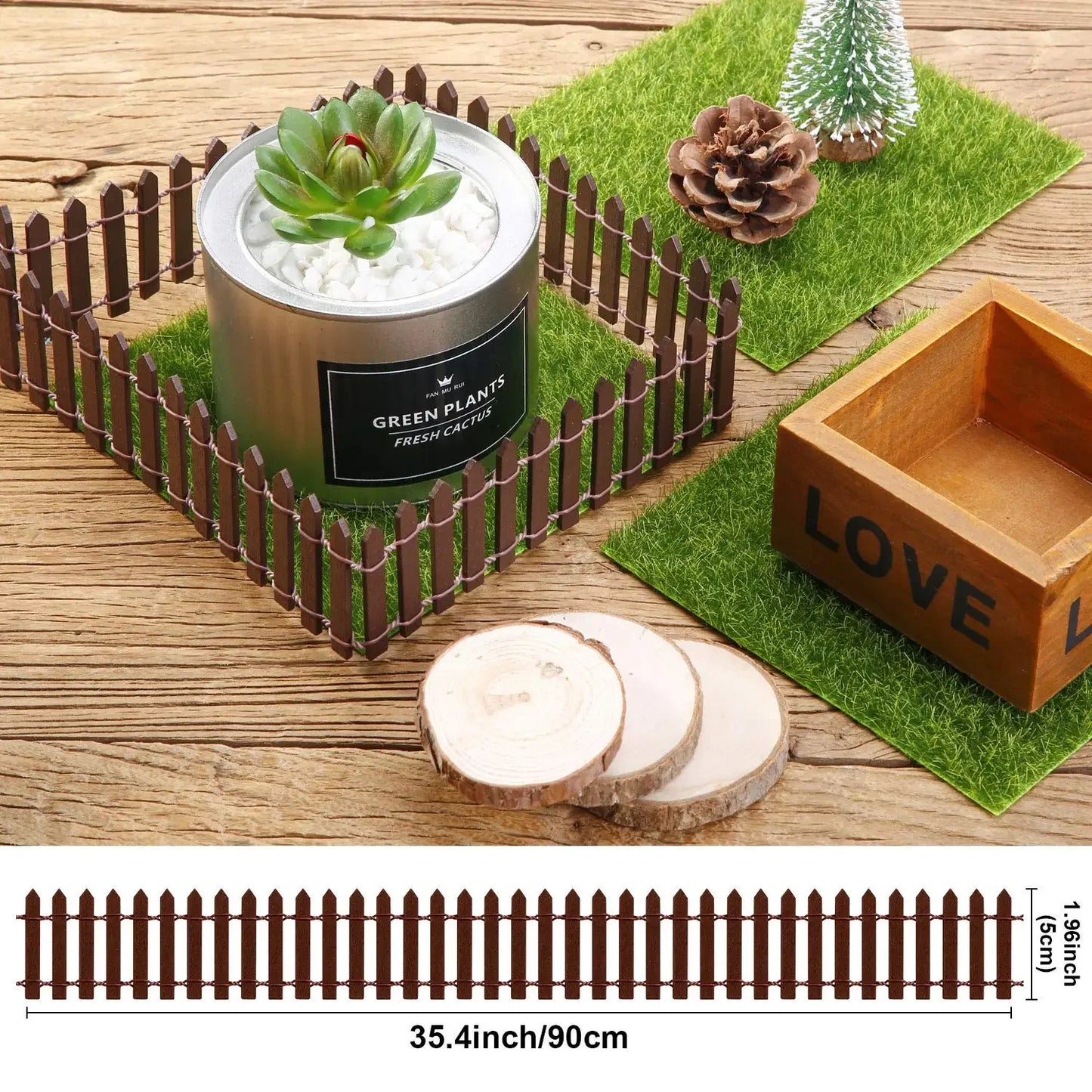 Miniature Fairy Garden Fence