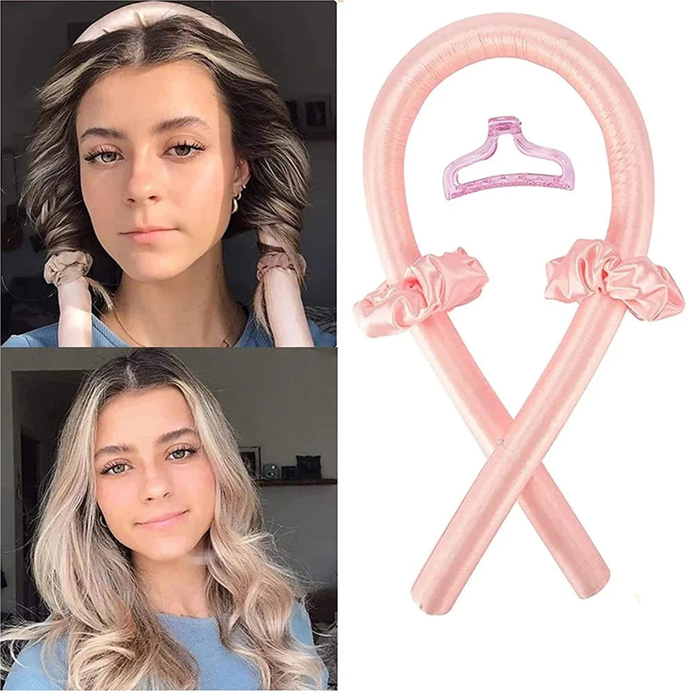 Soft Heatless Curling Rod Headband