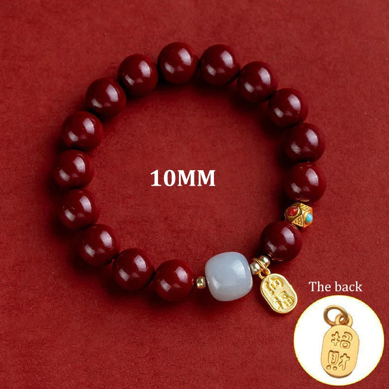 Natural Cinnabar Bracelet