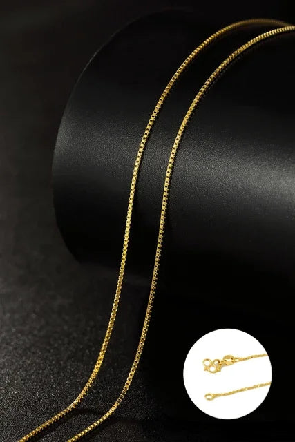 14k Original Gold Color Necklace Chain