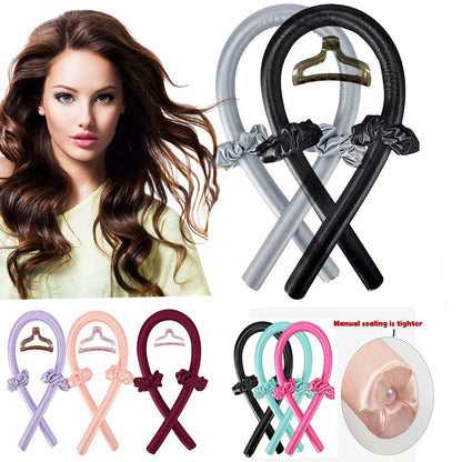 Soft Heatless Curling Rod Headband