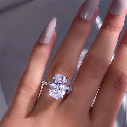 3 Carats Moissanite Gemstone Ring