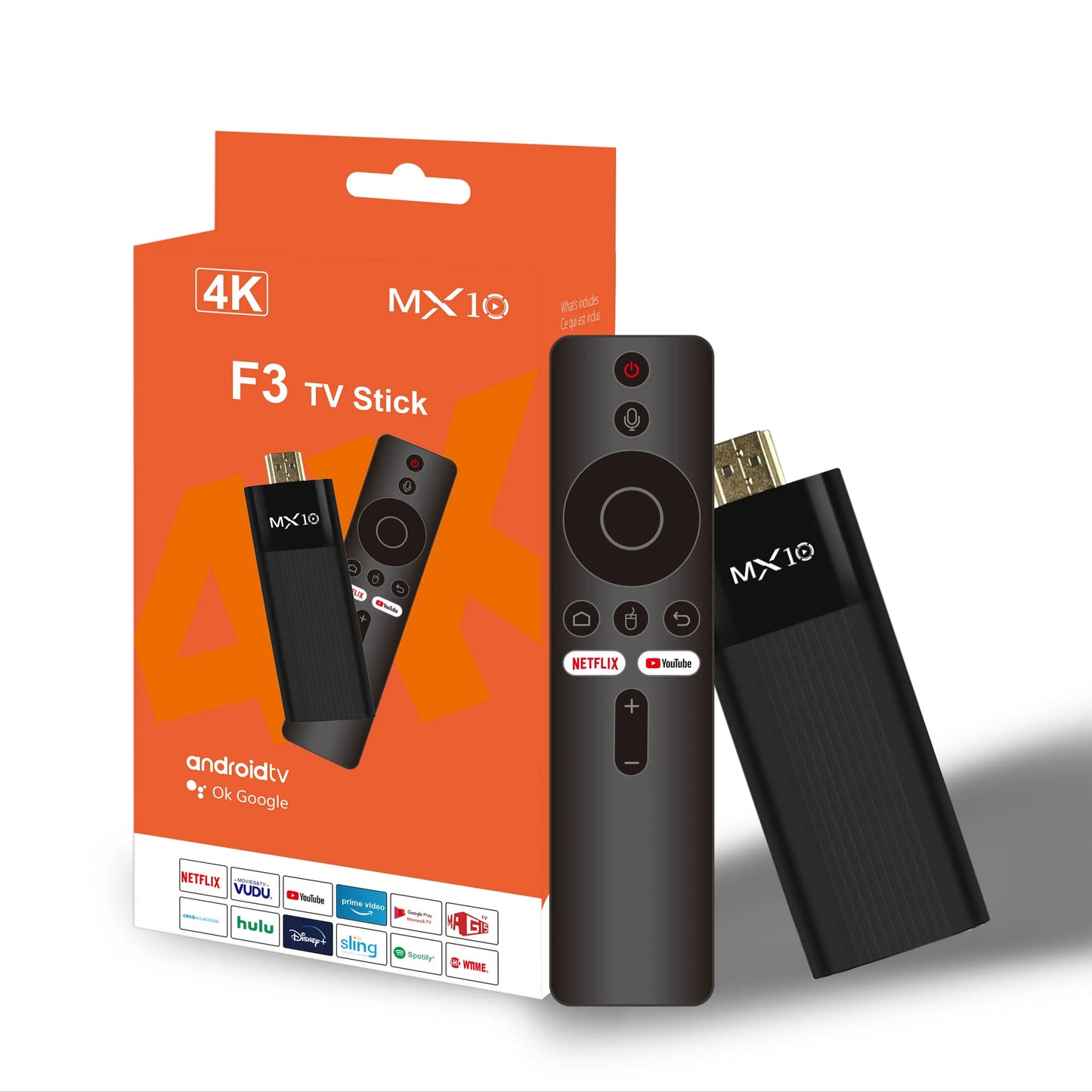 MX10-F3 Tv Stick Box